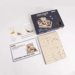 Robotime Maquette Piste De Bille Tour -Modèles Jouets Magasin robotime lg504 piste de bille tour 16