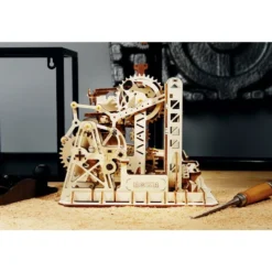 Robotime Maquette Piste De Bille Tour -Modèles Jouets Magasin robotime lg504 piste de bille tour 2