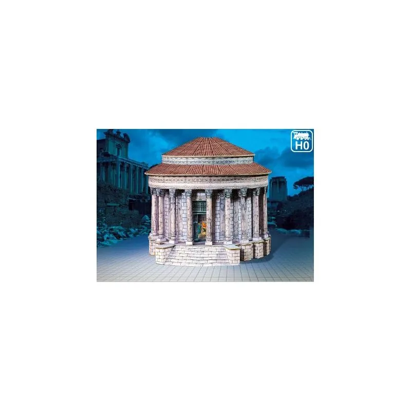 Maquette Carton Le Temple De Vesta à Rome 3 Maquette Carton Le Temple De Vesta à Rome