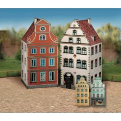 Maquette Carton Old Town Set 1
