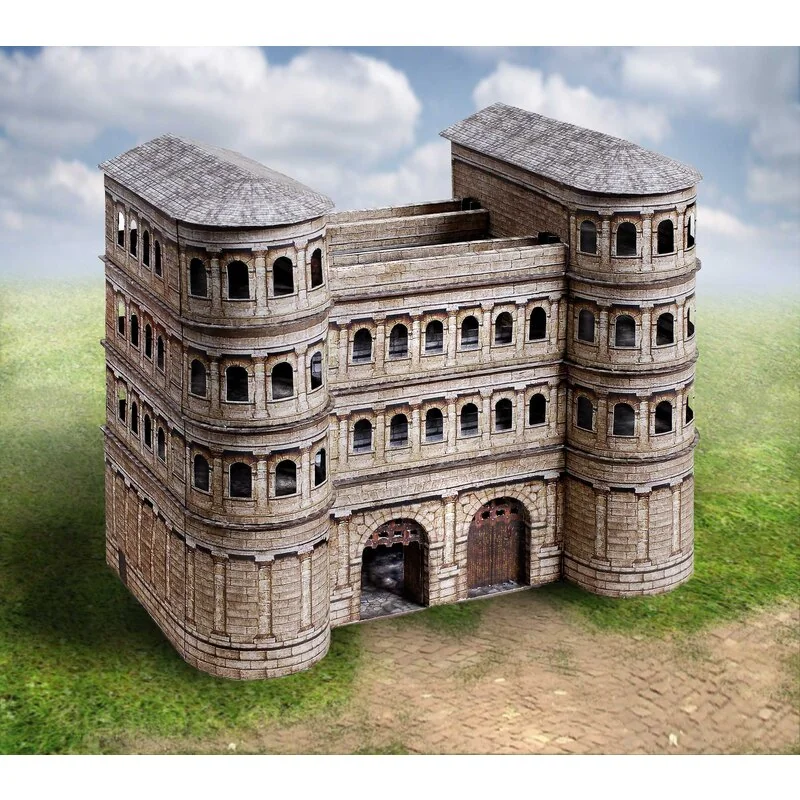 Maquette Carton Porta Nigra 3 Maquette Carton Porta Nigra