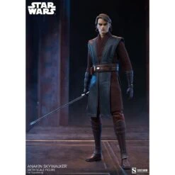 Figurine Articulée Star Wars The Clone Wars Figurine 1/6 Anakin Skywalker 31 Cm
