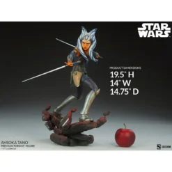 Star Wars Statuette Premium Format 1/4 Ahsoka Tano 50 Cm -Modèles Jouets Magasin sideshow collectibles ss200557 star wars statuette premium format 1 4 1 3