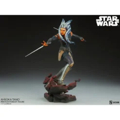 Star Wars Statuette Premium Format 1/4 Ahsoka Tano 50 Cm -Modèles Jouets Magasin sideshow collectibles ss200557 star wars statuette premium format 1 4 1 4
