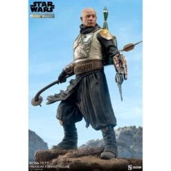 Star Wars Statuette Premium Format Boba Fett 57 Cm -Modèles Jouets Magasin sideshow collectibles ss300829 star wars statuette premium format boba 2