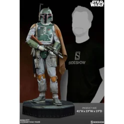 Statuette Star Wars Statue 1/2 Legendary Scale Boba Fett 104 Cm -Modèles Jouets Magasin sideshow collectibles ss400083 star wars statue 1 2 legendary scale bo 1