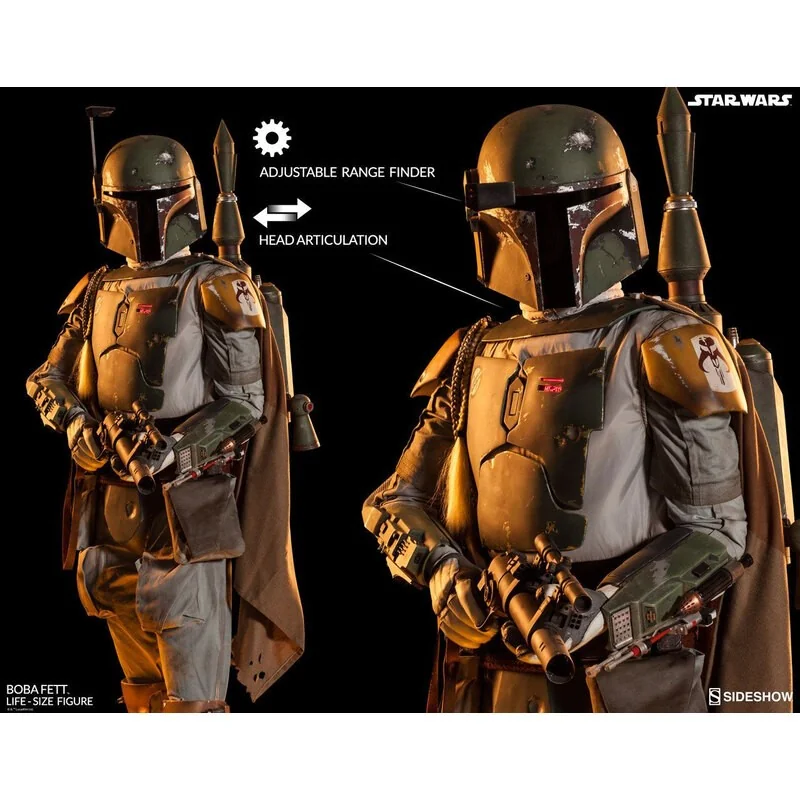Réplique Star Wars Statuette 1/1 Boba Fett 200 Cm 7 Réplique Star Wars Statuette 1/1 Boba Fett 200 Cm – Image 5