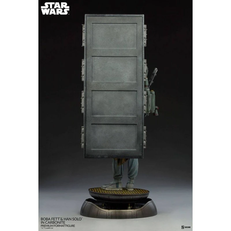 Star Wars Statuette Premium Format Boba Fett And Han Solo In Carbonite 70 Cm 19 Star Wars Statuette Premium Format Boba Fett And Han Solo In Carbonite 70 Cm – Image 17