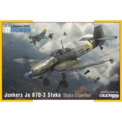 Maquette Avion Junkers Ju 87D-3 Stuka 'Stuka Experten'