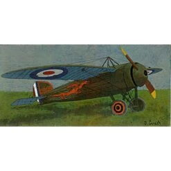Bristol M.1C Avec Décalcomanies RFC Et Pièces Gravées "Modèle Construit Par Charlie Duckworth, Omaha, Nebraska" "Modèle Construi