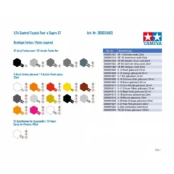 Tamiya Maquette Castrol Toyota Supra GT -Modèles Jouets Magasin tamiya ta24163 castrol toyota supra gt 1 3
