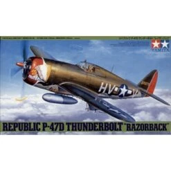 Tamiya Maquette Avion Republic P-47D Thunderbolt Razorback