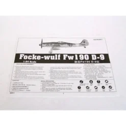 Trumpeter Maquette Avion Focke-wulf Fw190d-9 -Modèles Jouets Magasin trumpeter 95t02411 focke wulf fw190d 9 12