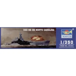 Trumpeter Maquette Bateau Uss North Carolina Bb-55 -Modèles Jouets Magasin trumpeter 95t05303 uss north carolina bb 55 2