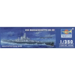 Trumpeter Maquette Bateau Uss Massachusetts Bb-59 -Modèles Jouets Magasin trumpeter 95t05306 uss massachusetts bb 59 2