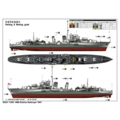 Trumpeter Maquette Bateau HMS Eskimo 1941 0 -Modèles Jouets Magasin trumpeter 95t05331 hms eskimo 1941 0 3