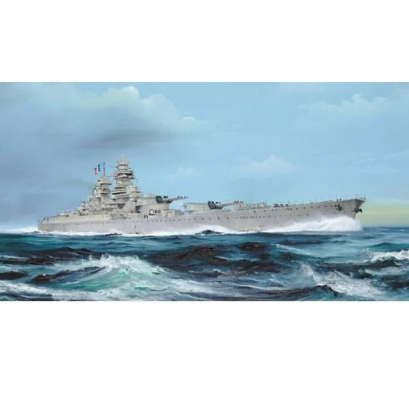 Trumpeter Maquette Bateau Richelieu 1946 4 Trumpeter Maquette Bateau Richelieu 1946 – Image 2