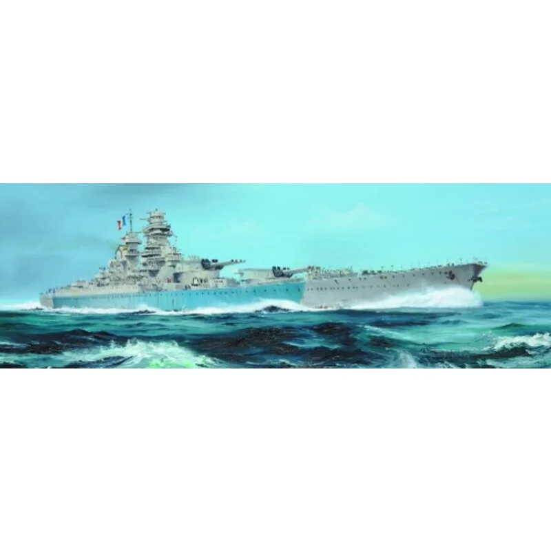 Trumpeter Maquette Bateau Richelieu 1946 3 Trumpeter Maquette Bateau Richelieu 1946