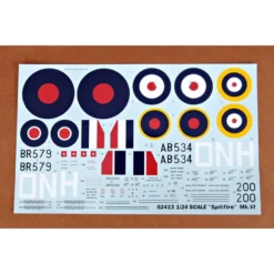 Trumpeter Maquette Avion Supermarine Spitfire Mk.VI -Modèles Jouets Magasin trumpeter tu02413 supermarine spitfire mk vi 1 8