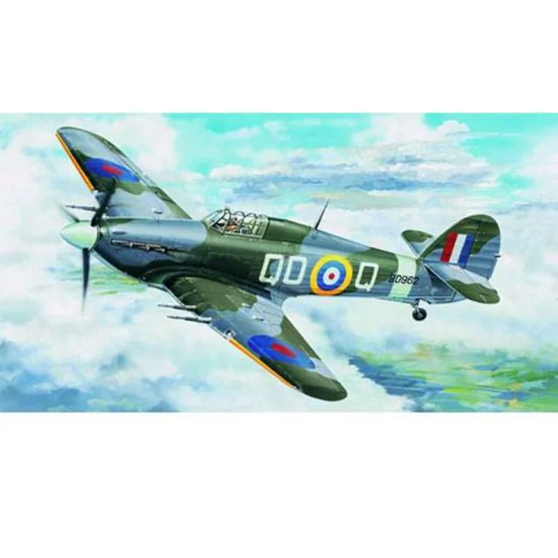 Trumpeter Maquette Avion Hawker Hurricane Mk.IIC 3 Trumpeter Maquette Avion Hawker Hurricane Mk.IIC