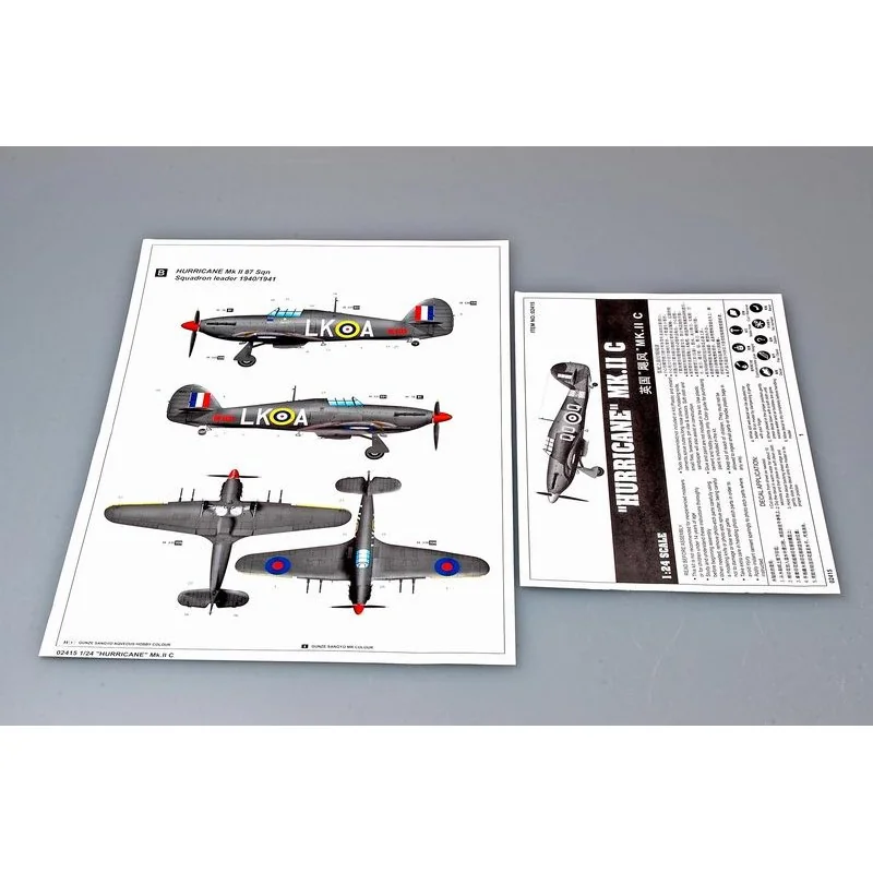 Trumpeter Maquette Avion Hawker Hurricane Mk.IIC 6 Trumpeter Maquette Avion Hawker Hurricane Mk.IIC – Image 4