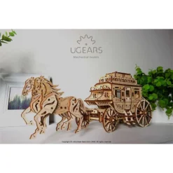 UGEARS Maquette Diligence -Modèles Jouets Magasin ugears 8412073 diligence 5