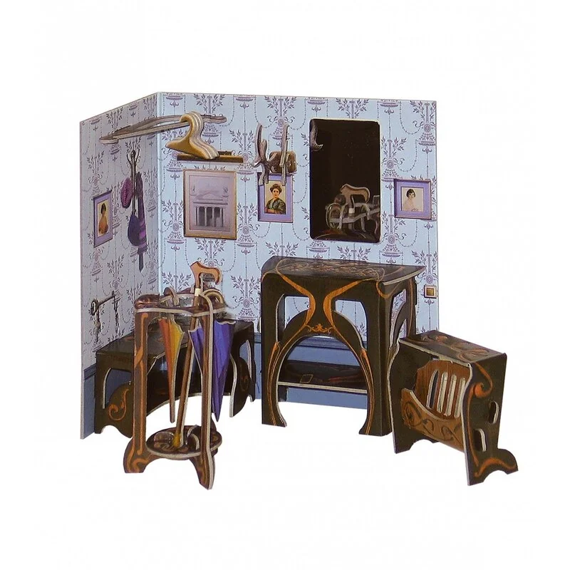 Maquette Carton Couloir 3 Maquette Carton Couloir