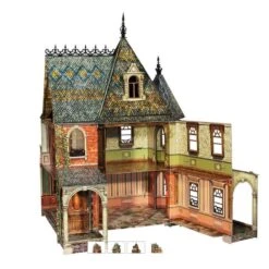 Maquette Carton Maison De Poupée I 12 Maquette Carton Maison De Poupée I -Modèles Jouets Magasin umbum um283 maison de poupee i 2
