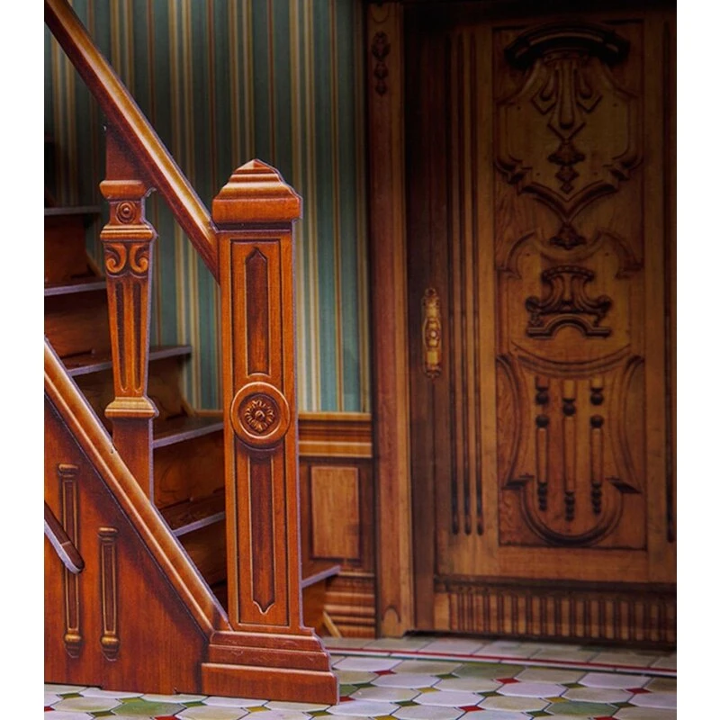 Maquette Carton Maison De Poupée I 10 Maquette Carton Maison De Poupée I – Image 8