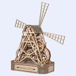WOODEN CITY Maquette Moulin -Modèles Jouets Magasin wooden city wr307 moulin 3