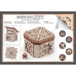 WOODEN CITY Maquette Boite Mystère -Modèles Jouets Magasin wooden city wr315 boite mystere 17