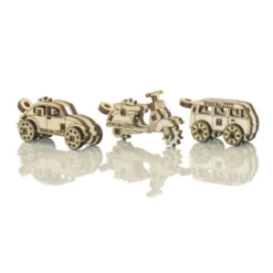 WOODEN CITY Maquette Widgets Voitures